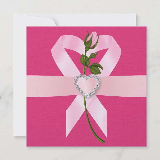 Sensibilisation au cancer - Ruban rose (Devant)