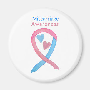 Sensibilisation aux erreurs Ruban Coeur Magnet d'a