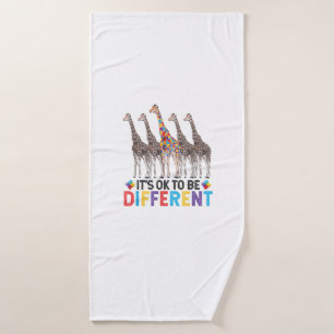 Sensibilisation sur l'autisme Cute Giraffe Animal