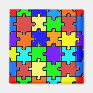 Sensibilisation sur l'autisme Puzzle Pièces Magnet