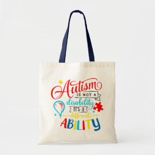 sensibilisation sur l'autisme - Sac fourre-tout