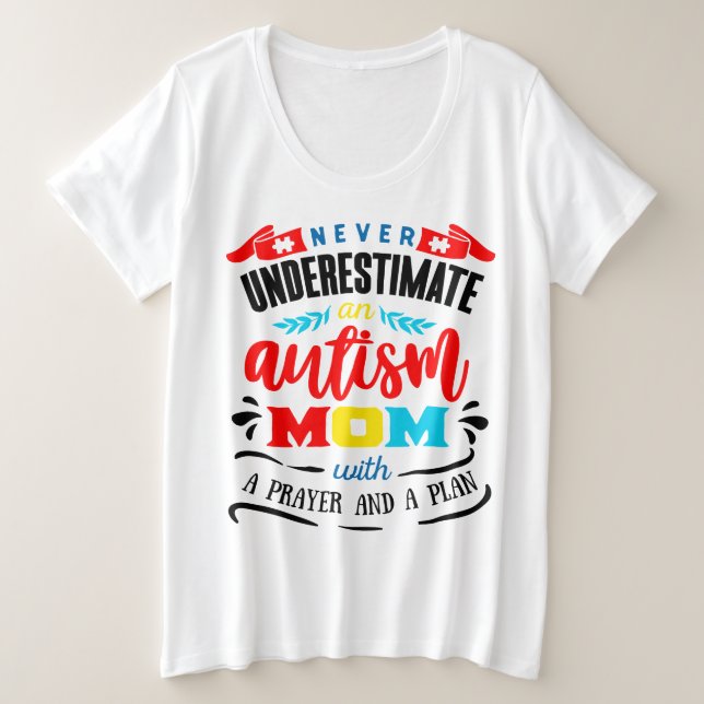 Sensibilisation sur l'autisme T-shirt de base pour (Design devant)