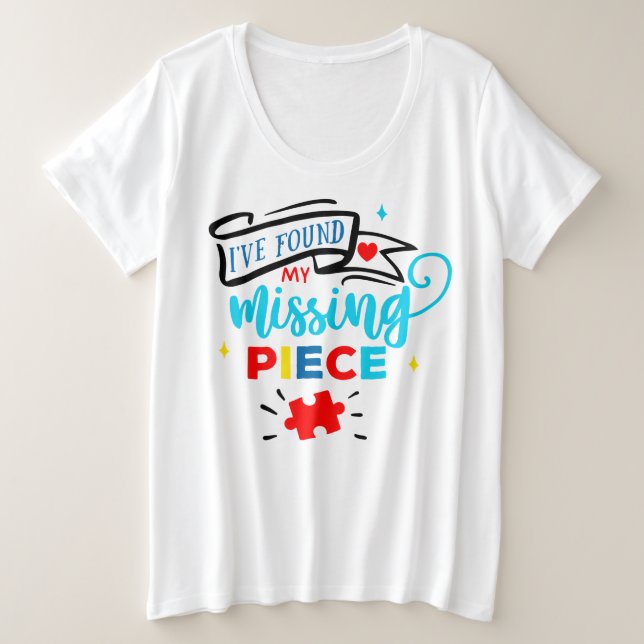 Sensibilisation sur l'autisme T-shirt de base pour (Design devant)