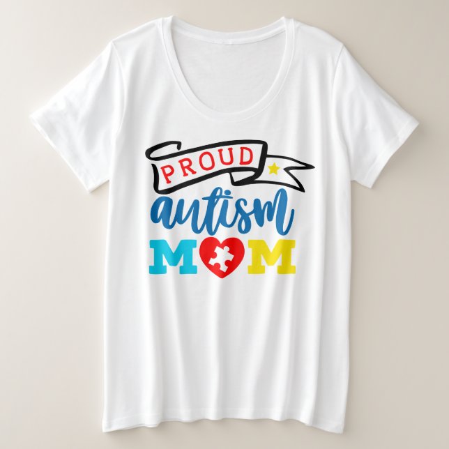 Sensibilisation sur l'autisme T-shirt de base pour (Design devant)
