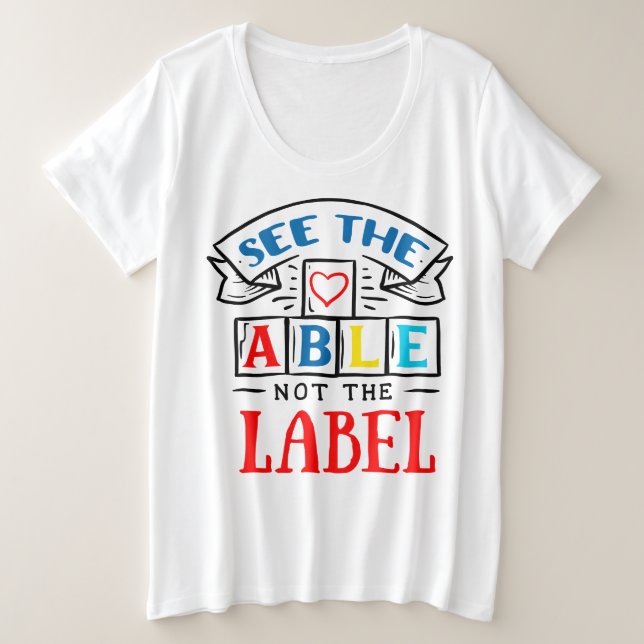 Sensibilisation sur l'autisme T-shirt de base pour (Design devant)