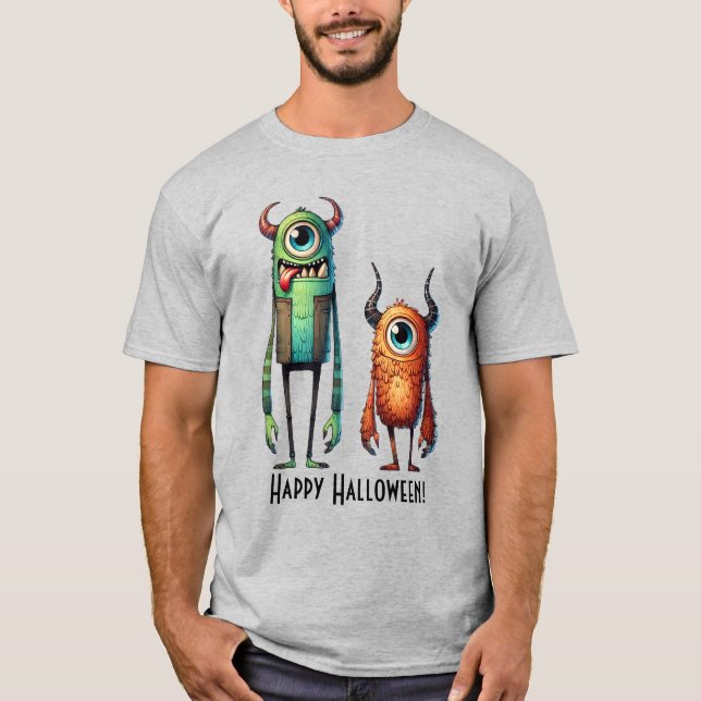 Sentez Nos Pieds Monster Buddies Custom T-Shirt (Devant)