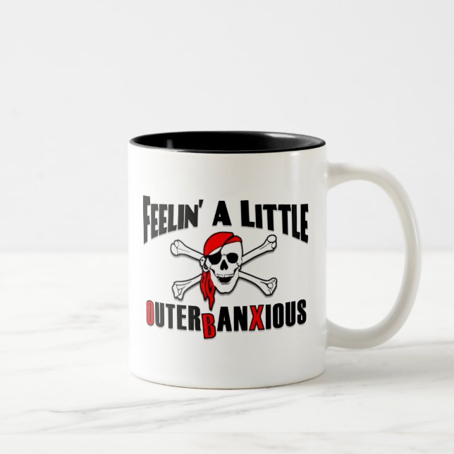 Sentez-vous un peu extravagant Pirate OBX Mug (Droit)