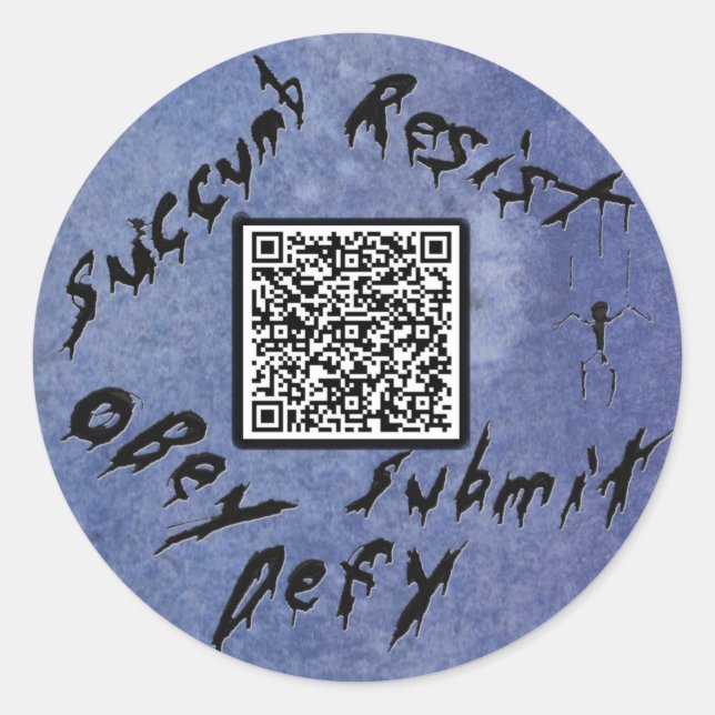 Sentiaverum Sticker QR 1 (Devant)