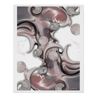 "Sentiment vs projection", Poster brillant