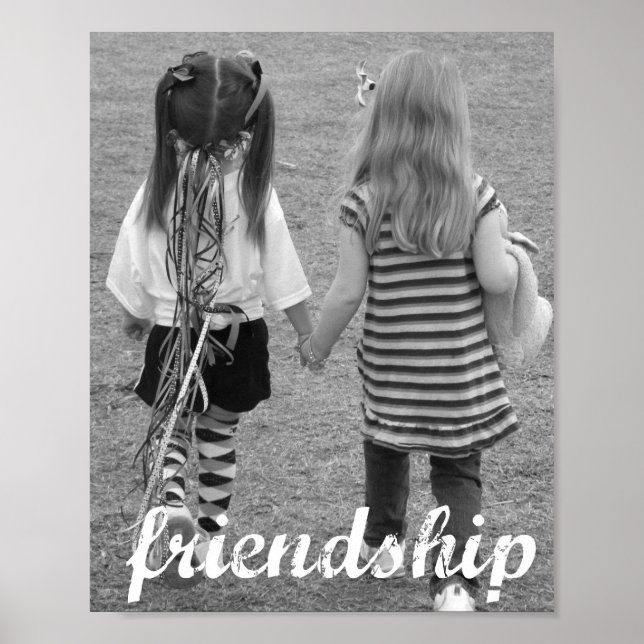Sentimental Friendship Decor 8x10 Poster (Devant)