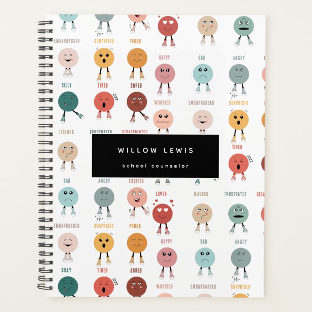 Sentiments Émotions Visages Graphique Conseiller s (Devant)