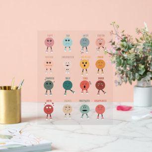 Sentiments Émotions Visages Graphique Conseiller s