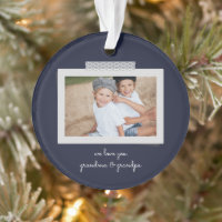 Sentiments joyeux Snapshot Ornement