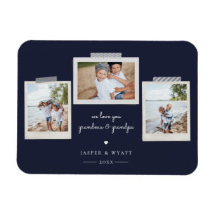 Sentiments joyeux Snapshot Photo Magnet