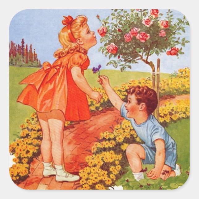 Sentir le Sticker Rose (Devant)