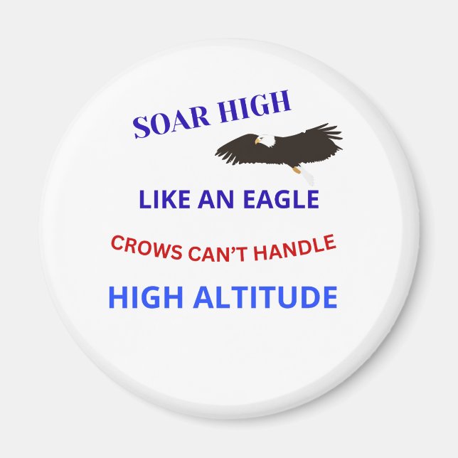 S'envoler haut comme un aimant d'aigle (Devant)