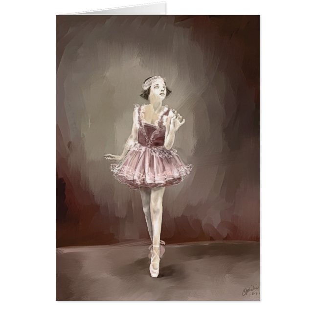 Sepia Ballerina (Devant)
