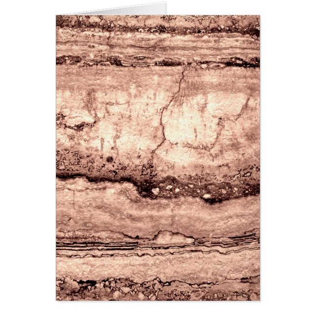 Sépia beige brun moderne brûlé granit orange (Devant)