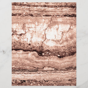 Sépia beige brun moderne brûlé granit orange