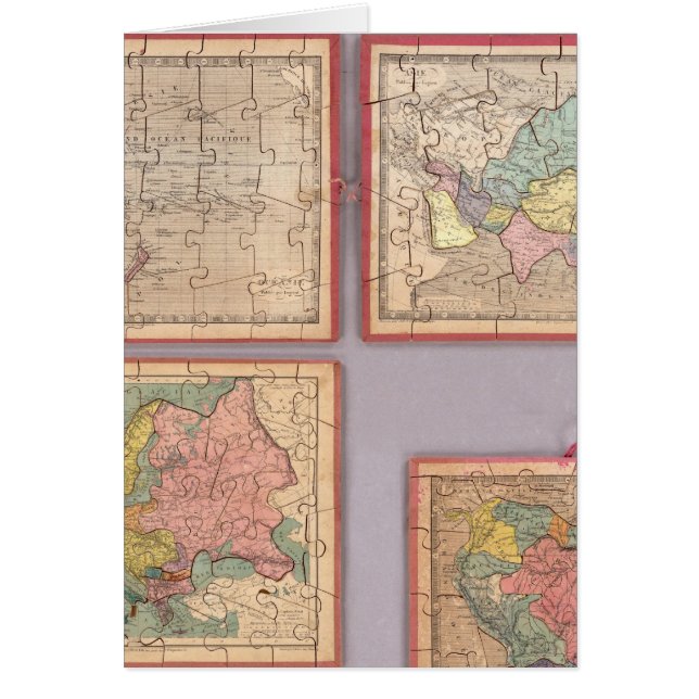 Sept cartes du monde (Devant)