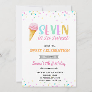 Sept est une invitation de glace si douce