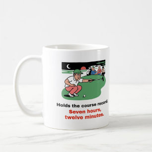 Sept Heures, Douze Minutes : Tasse de golfeur lent