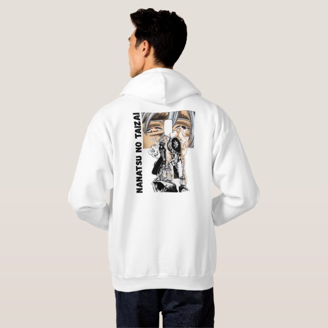 👑Sept Lames de la Mythologie | Sweat à Capuche Hé (Dos entier)