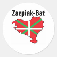 Sept Provinces Un Autocollant Pays Basque