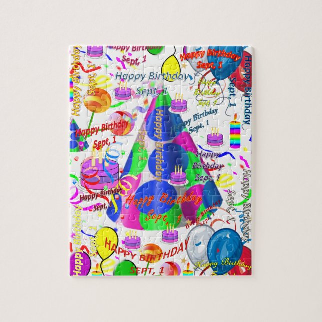 Septembre 1 Anniversaire Jigsaw Puzzle (Vertical)