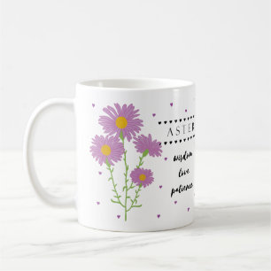 Septembre Mug Fleur de naissance avec sens Fleur