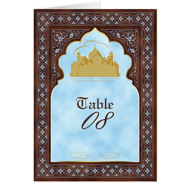Septième Ciel - Carte Numéro de tableau (Devant)