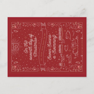 SEPTIÈME JOUR DE NOËL / Carte de Noël