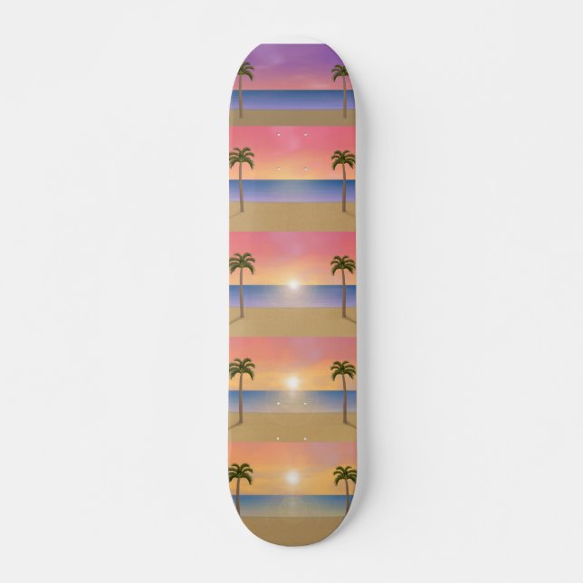 Séquence Lever de soleil sur la plage : Skateboard (Devant)