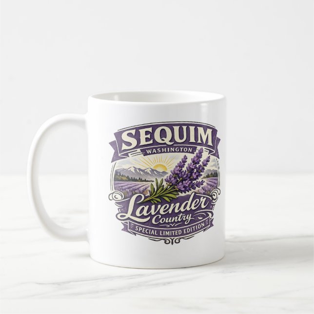 Sequim, Washington – Tasse Lavender Country (Gauche)