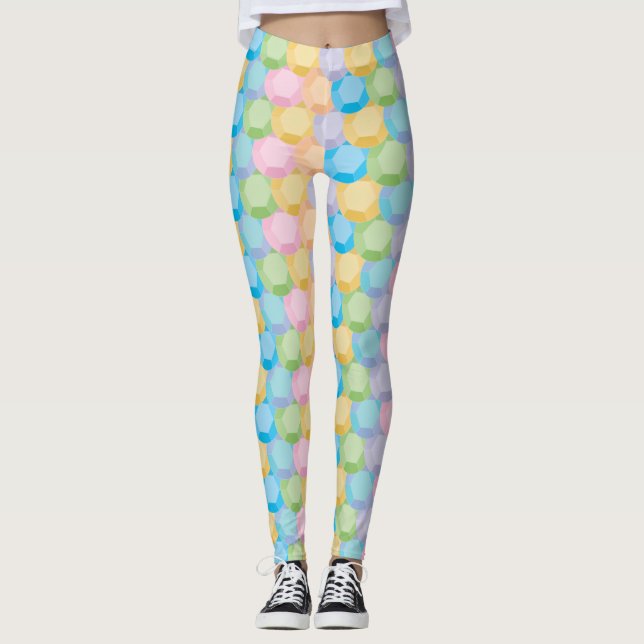 Séquins colorés Leggings (Devant)