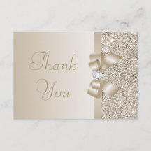 Séquins de Champagne, Bow & Merci Diamond