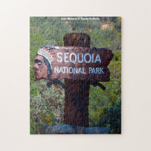 Sequioa Californie. Puzzle