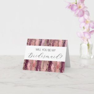 Seras-tu ma carte de proposition Bridesmaid ?