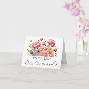 Seras-tu ma carte de proposition Bridesmaid ?