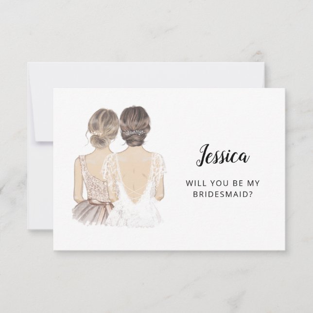 Seras-Tu Ma Carte De Proposition D'Épouse (Devant)