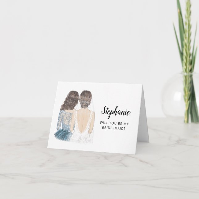 Seras-Tu Ma Carte De Proposition D'Épouse (Devant)