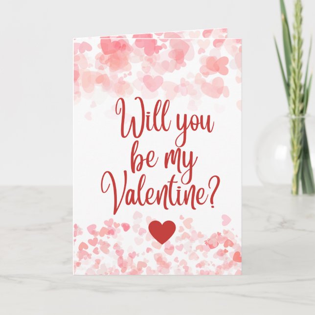 Seras-tu ma carte de vœux de la Saint-Valentin (Devant)