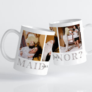 Seras-tu ma demoiselle d'honneur ? Mug personnalis