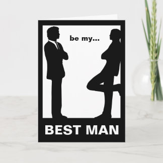 Seras-Tu Ma Meilleure Carte De Voeux Homme ?