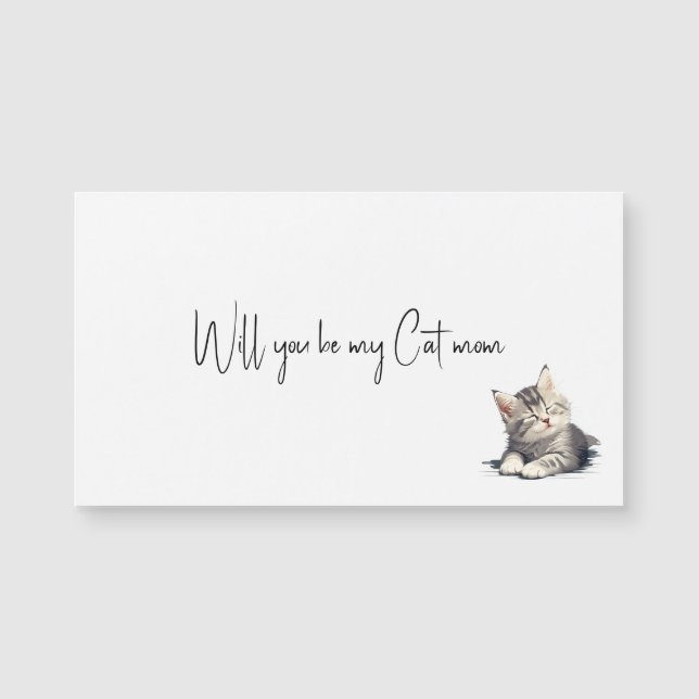 Seras-tu ma mère de chat ? (Devant)