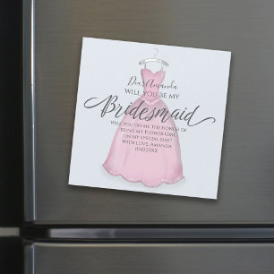 Seras-tu mon amante de Bridesmaid mite rose Vintag