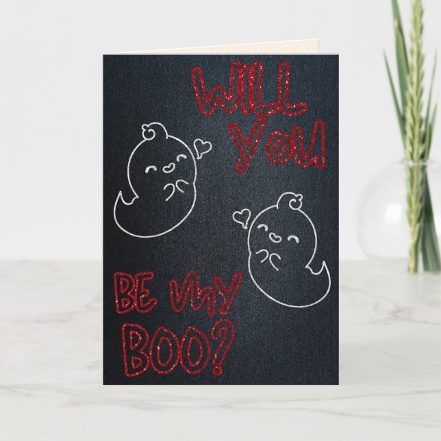 Seras-Tu Mon Amour ? Carte de la Saint-Valentin Pa (Devant)