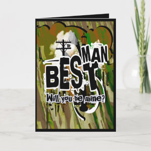 Seras-tu mon meilleur homme ? Cartes de demande de