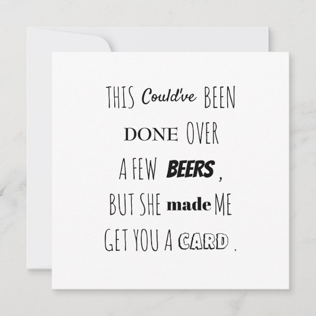 Seras-tu mon témoin de mariage carte plate (Devant)