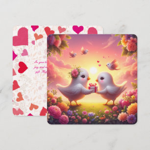 Sérénade de Chérubin – Carte de la Saint-Valentin